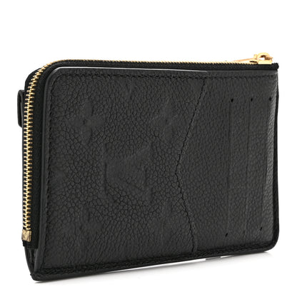 Louis Vuitton Empreinte Recto Verso Card Holder Black 3 of 9