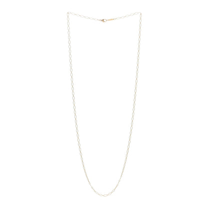 Tiffany 18K Yellow Gold Oval Link Chain Necklace 24" 2 of 4