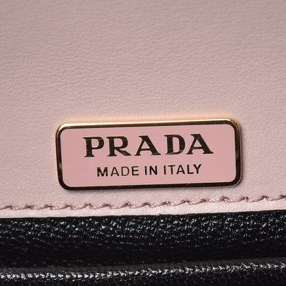 Prada City Calfskin Saffiano Cahier Bag Mugheto Black 6 of 10