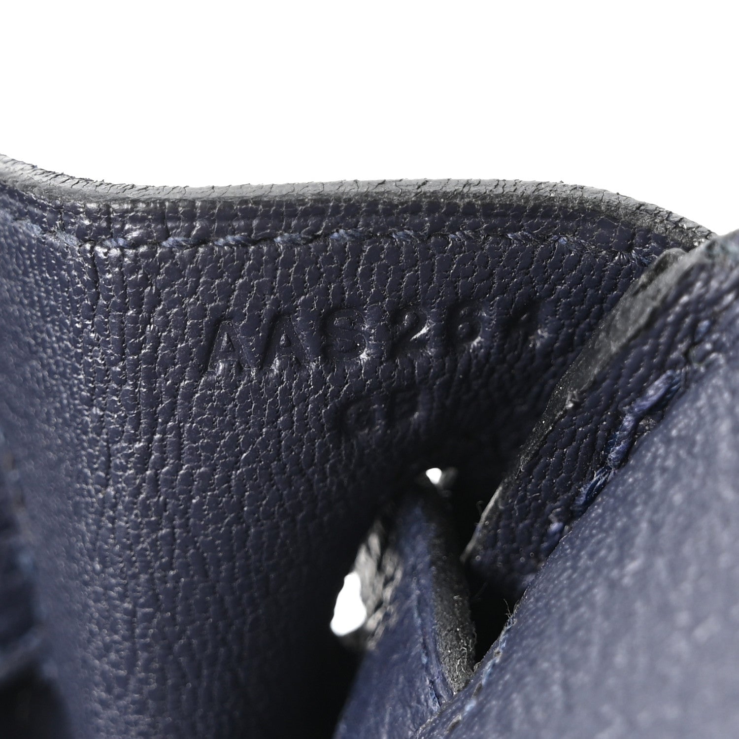 Hermes Togo Birkin 25 Bleu Nuit 6 of 10