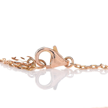 Cartier 18K Pink Gold Diamond SM D'Amour Pendant Necklace 6 of 7