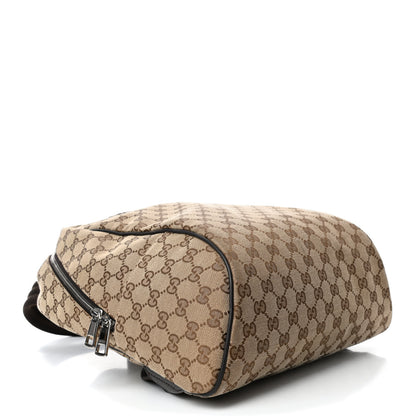 Gucci GG Monogram Travel Backpack Dark Brown 3 of 4