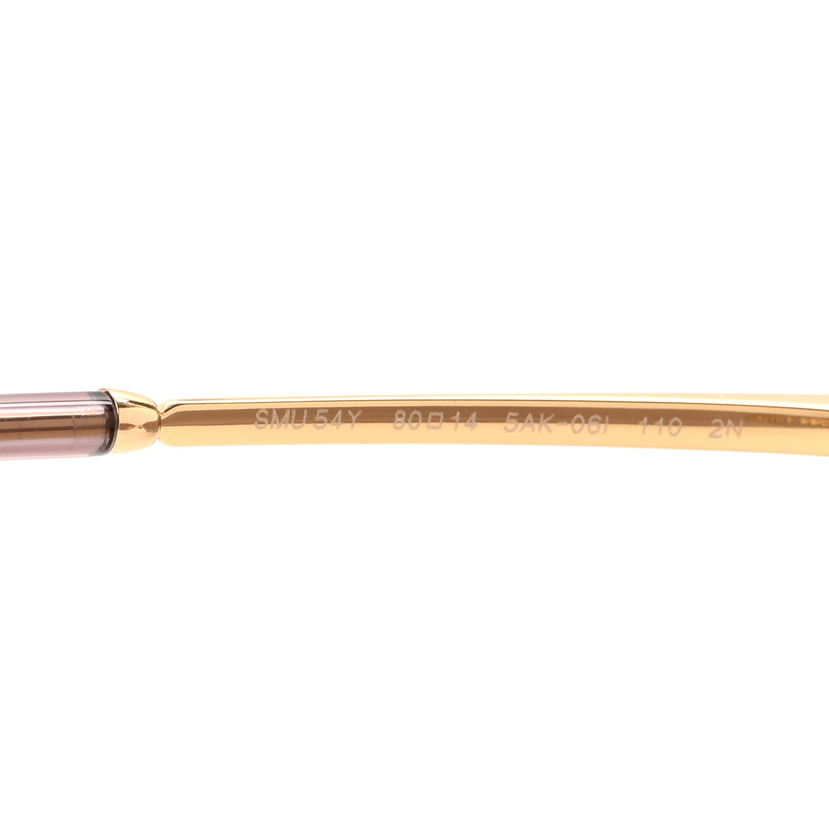 Miu Miu Metal Runway Sunglasses SMU54Y Mauve 5 of 6