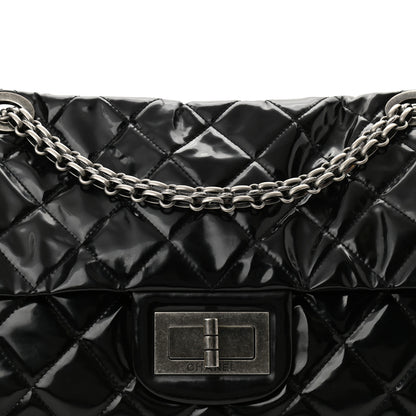 Chanel Vinyl Quilted XXL Reissue Flap Black 7 of 9
