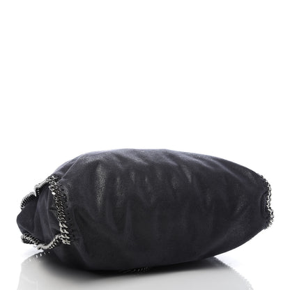 Stella McCartney Shaggy Deer Big Falabella Tote Navy 4 of 9