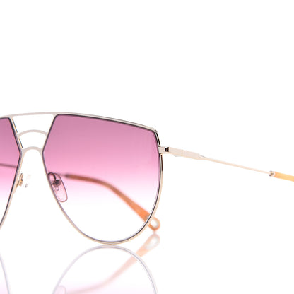 Chloe Aviator Sunglasses CE139S Gold Wine 7 of 8