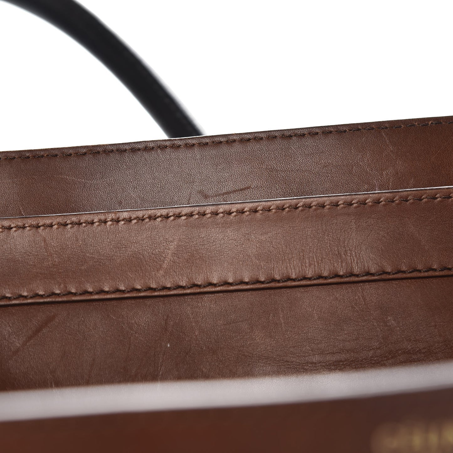 Smooth Calfskin Mini Tri-Color Luggage Navy