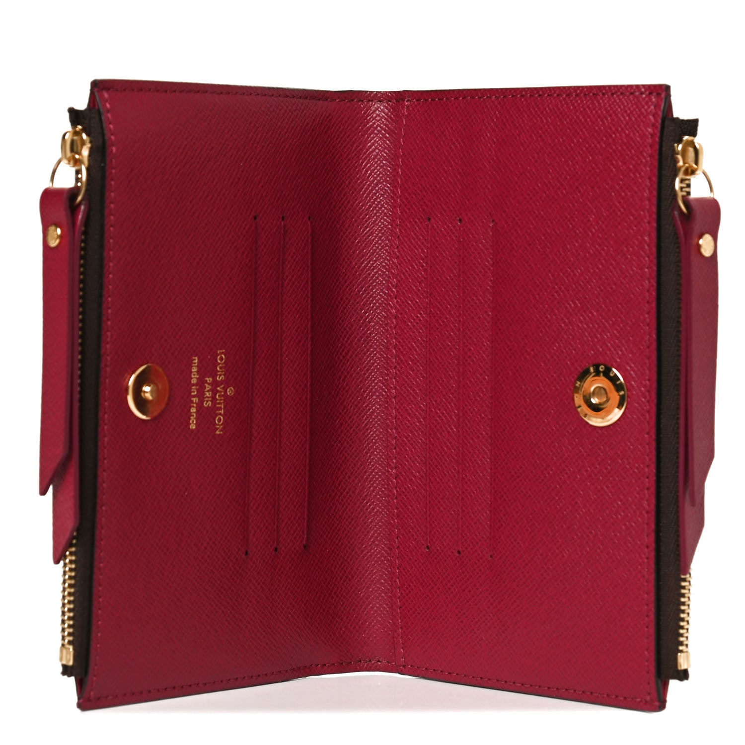 Louis Vuitton Monogram Adele Compact Wallet Fuchsia 5 of 9