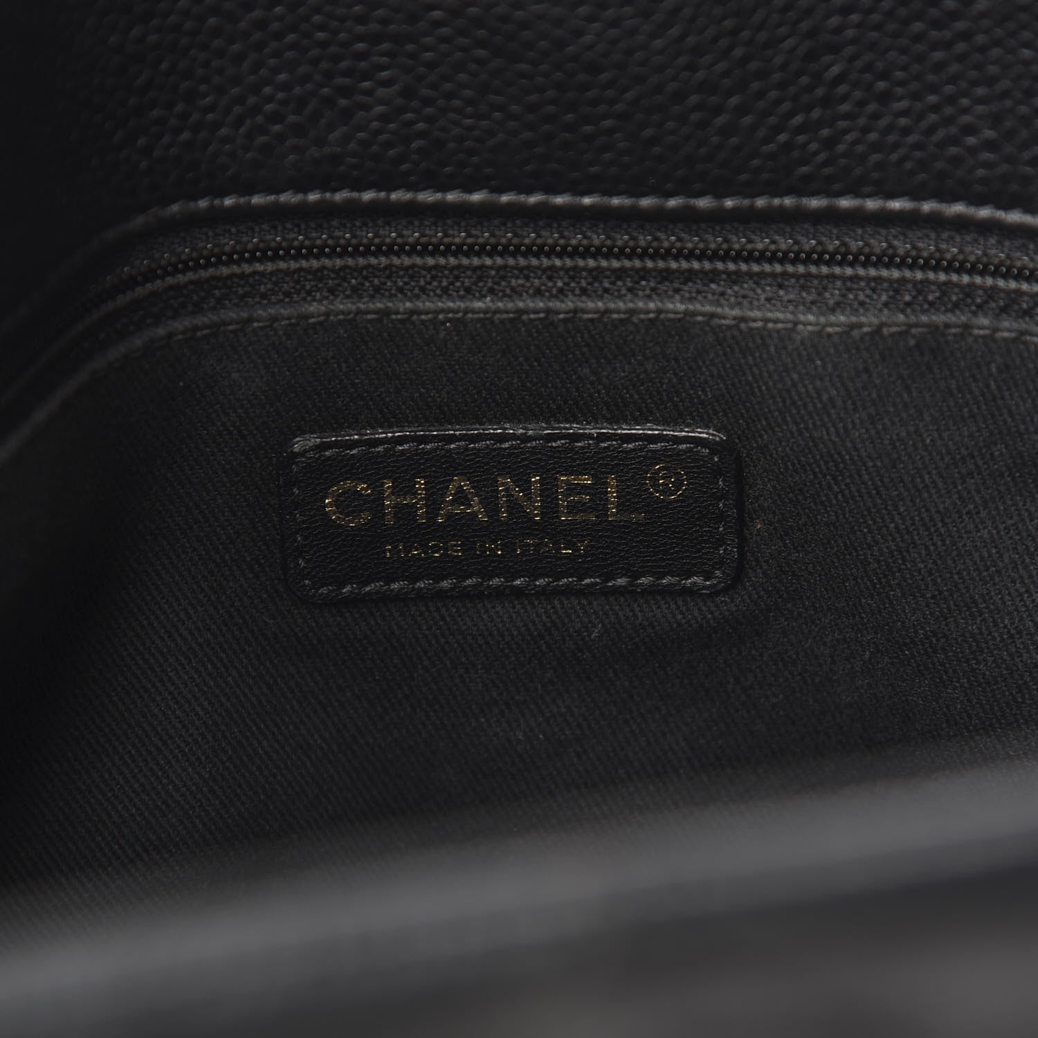 Chanel Caviar Quilted Timeless CC Soft Tote Black 6 of 10
