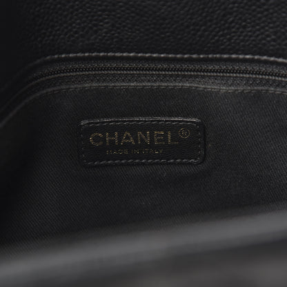 Chanel Caviar Quilted Timeless CC Soft Tote Black 6 of 10