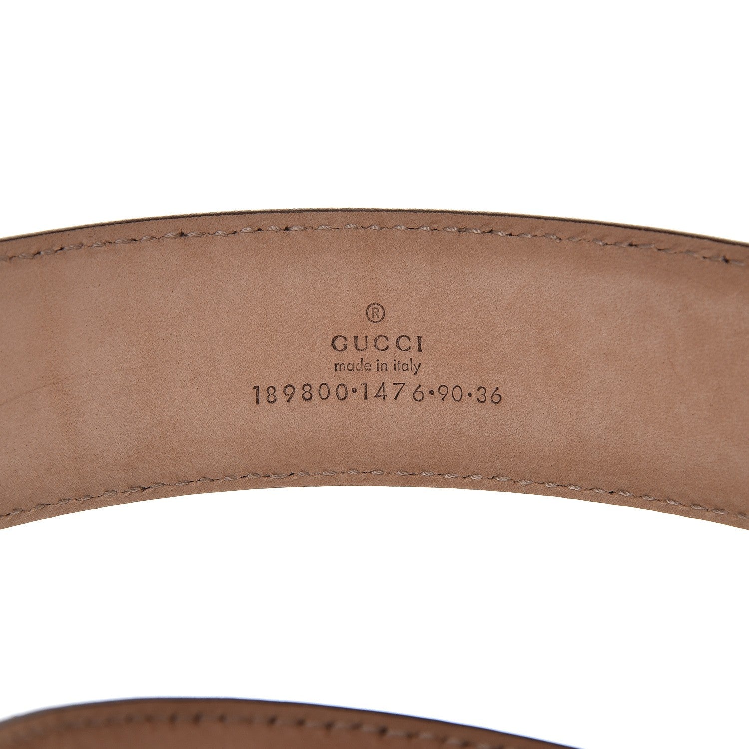 Gucci Python Bamboo Buckle Belt 90 36 4 of 6