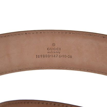 Gucci Python Bamboo Buckle Belt 90 36 4 of 6