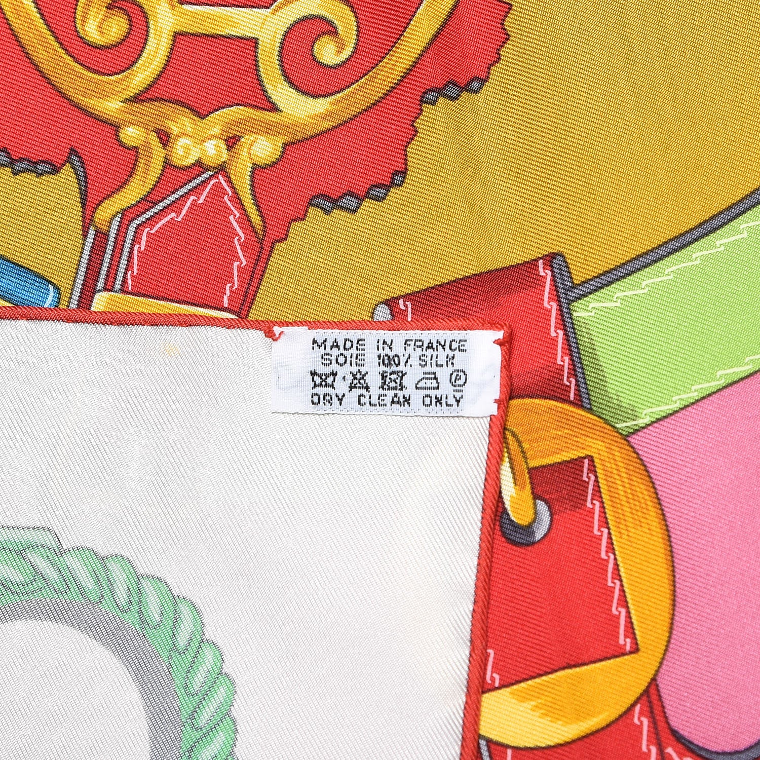 Hermes Silk Cuivreries Scarf 90 3 of 4