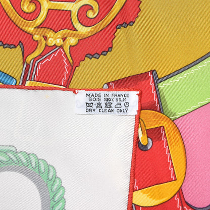 Hermes Silk Cuivreries Scarf 90 3 of 4