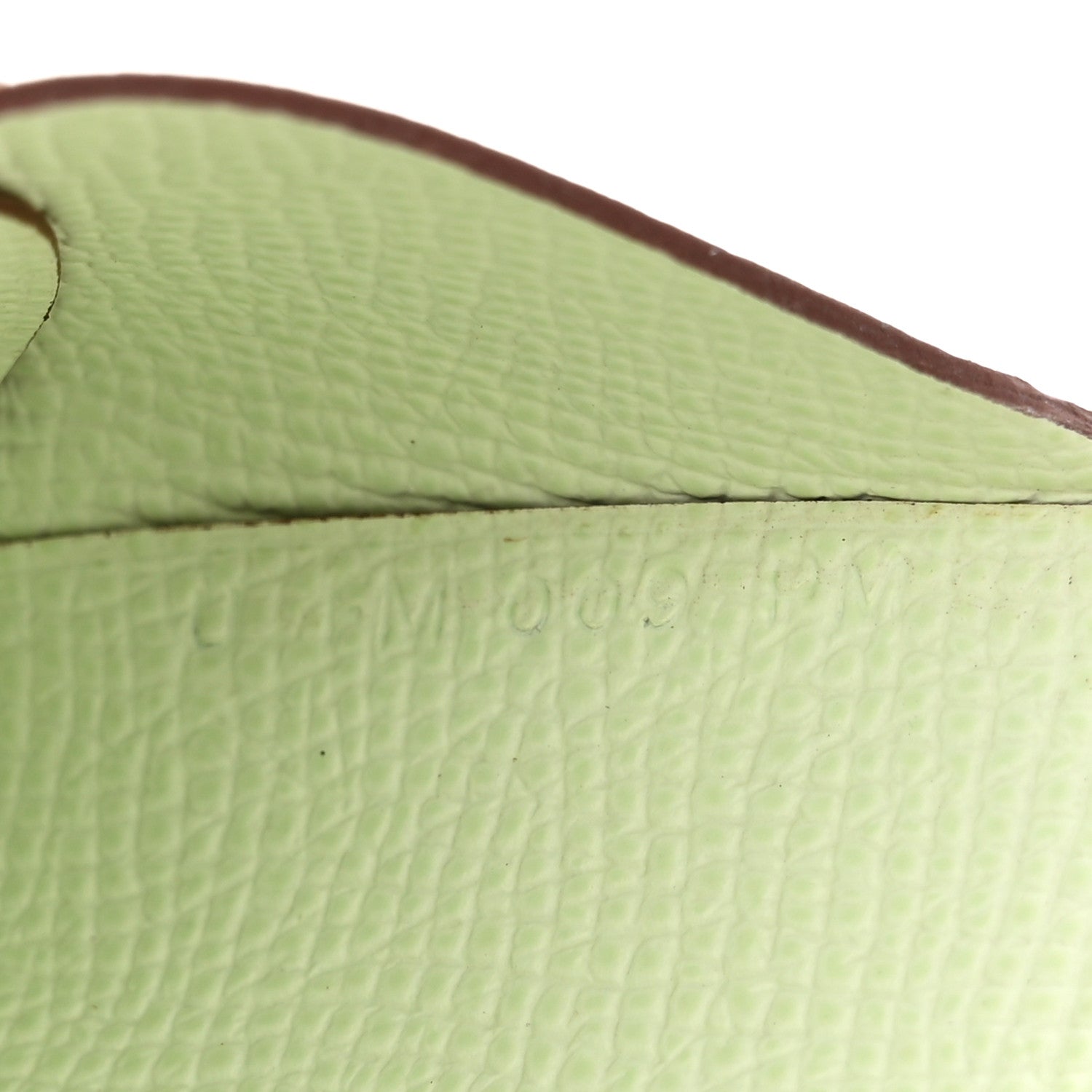 Hermes Epsom Verso Calvi Duo Card Case Gold Vert Fizz 7 of 8