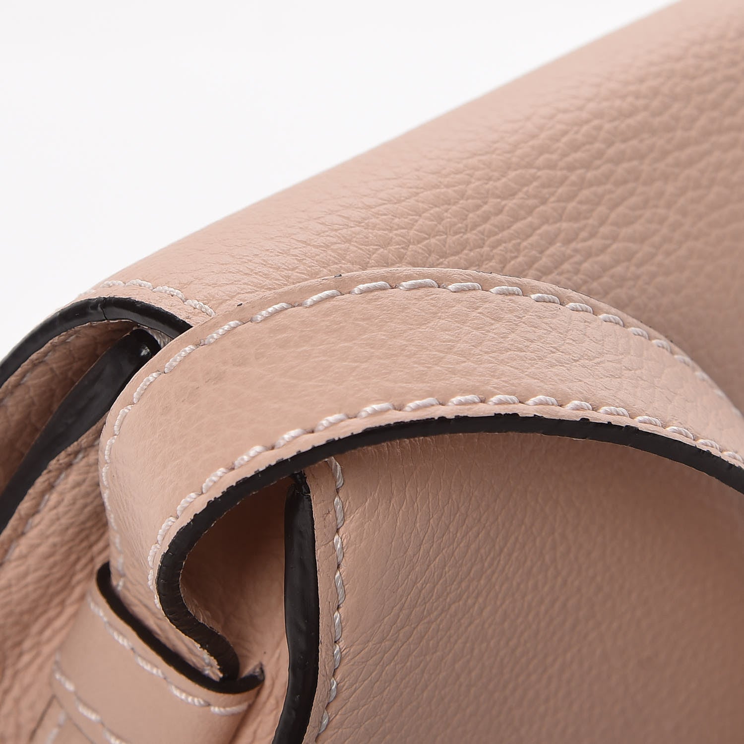 Chloe Calfskin Mini Marcie Round Crossbody Bag Blush Nude 10 of 11