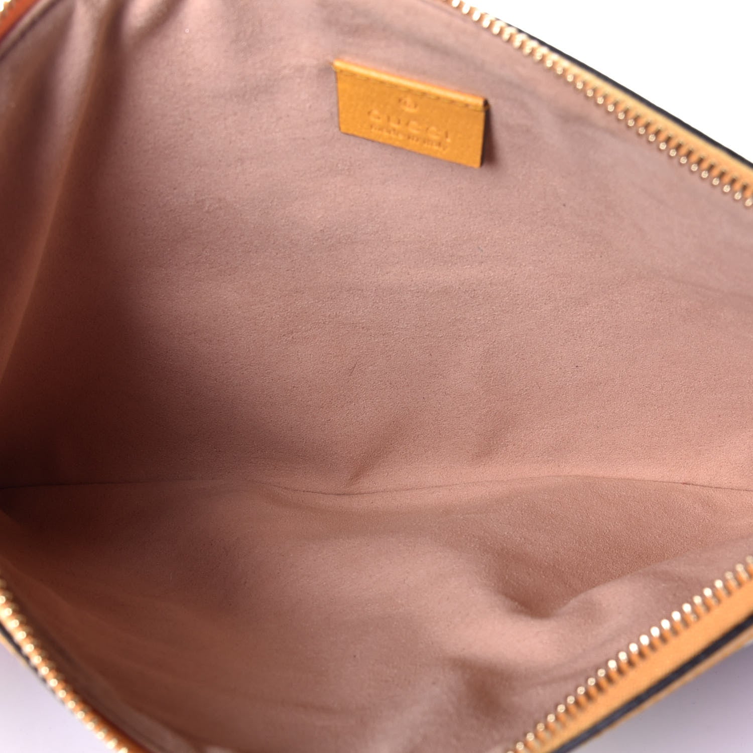 Gucci GG Supreme Monogram Flora Large Ophidia Pouch Clutch Beige Multicolor Crop 5 of 8
