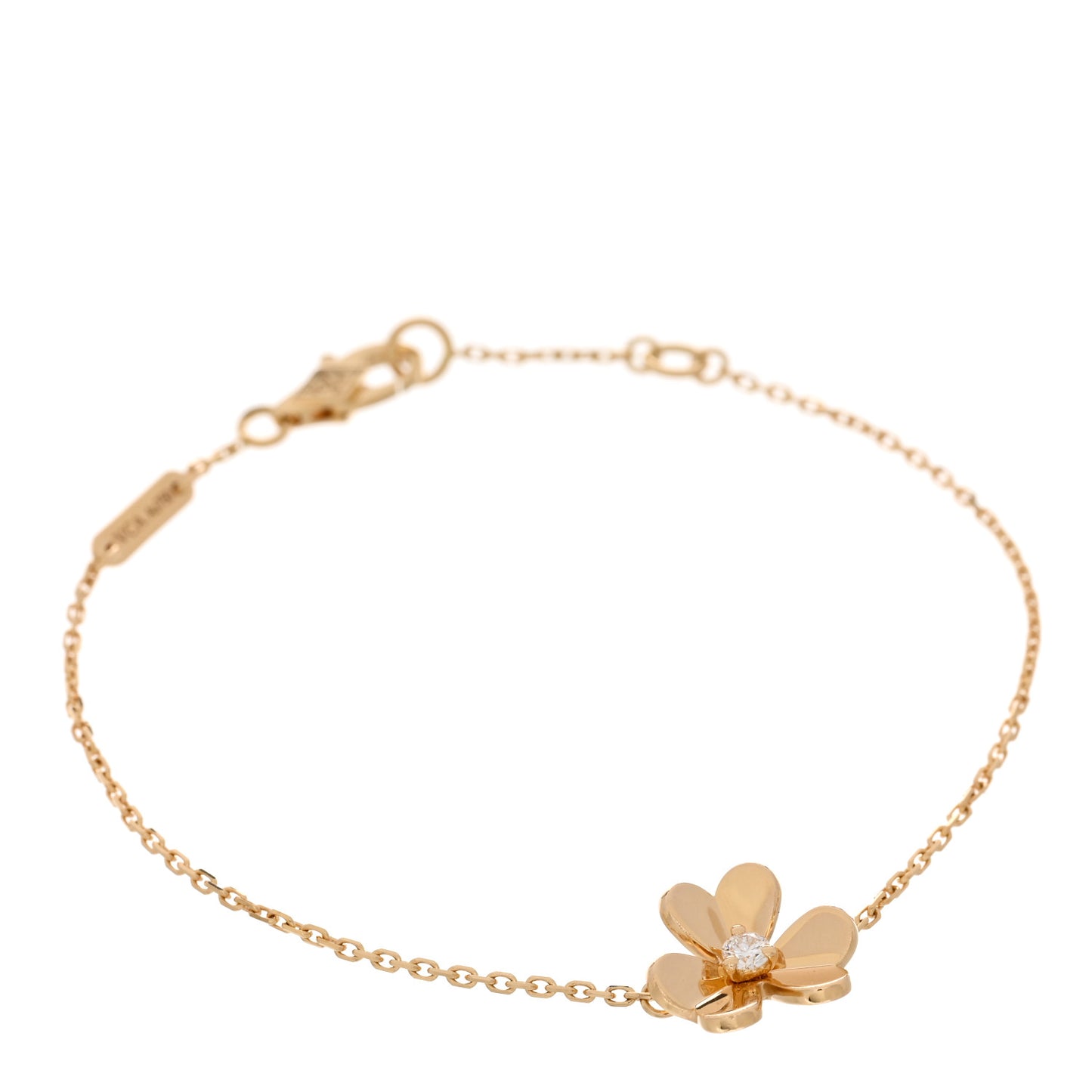 18K Yellow Gold Diamond Mini Frivole Bracelet