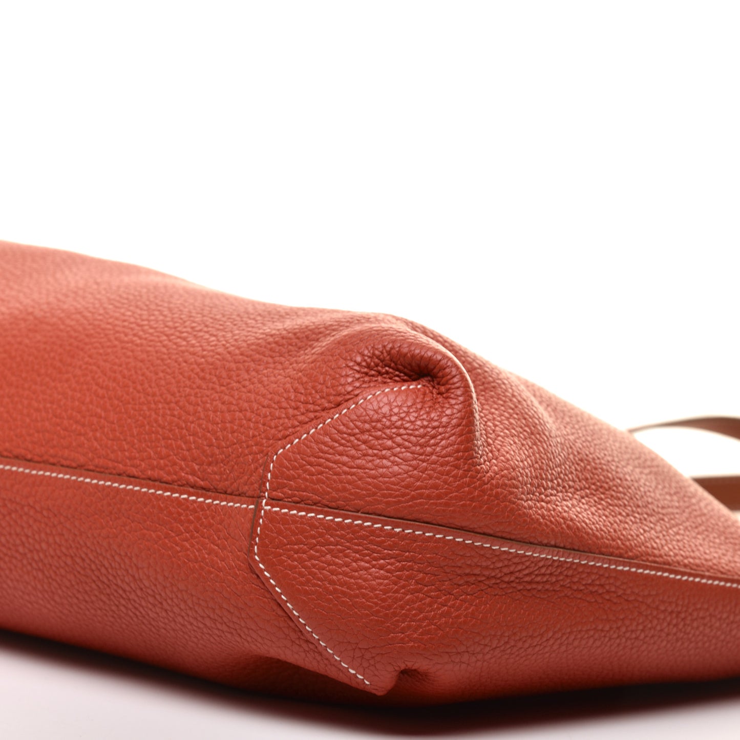 Taurillon Clemence Double Sens 36 Reversible Tote Gold Sanguine