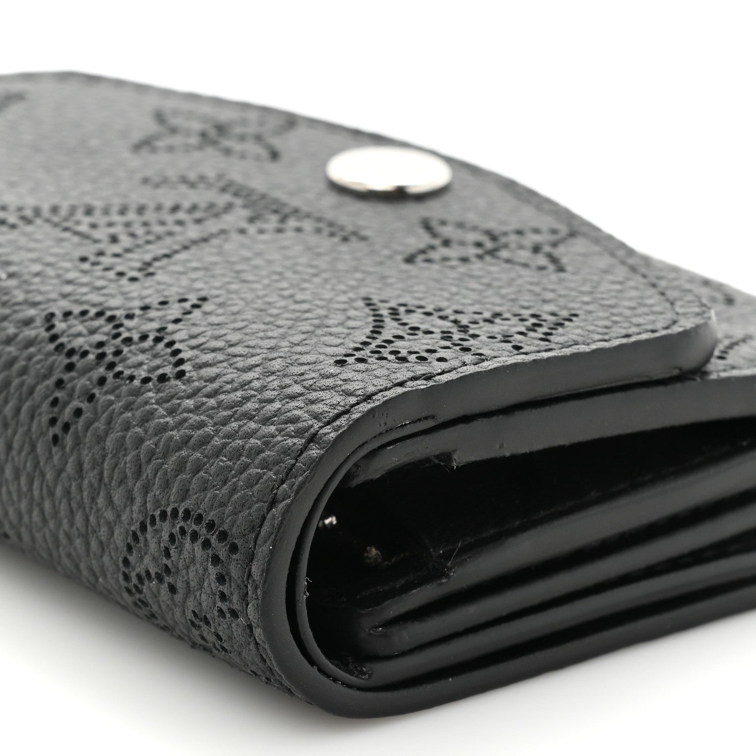 Louis Vuitton Mahina Iris Compact Wallet NM Black 12 of 13