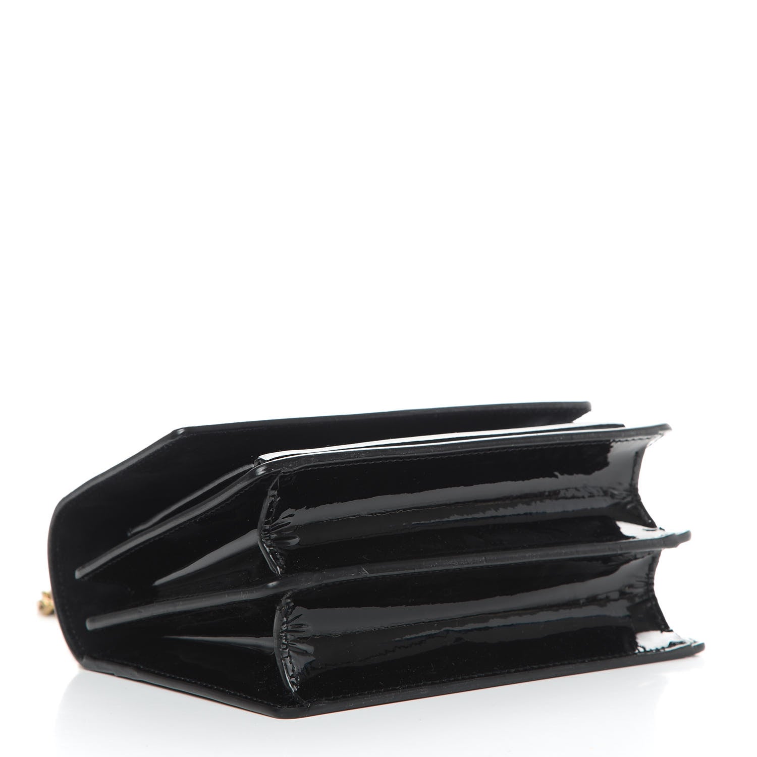 Saint Laurent Patent Small Monogram Sunset Black 4 of 11