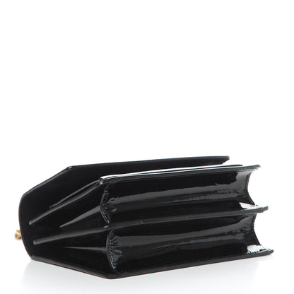 Saint Laurent Patent Small Monogram Sunset Black 4 of 11