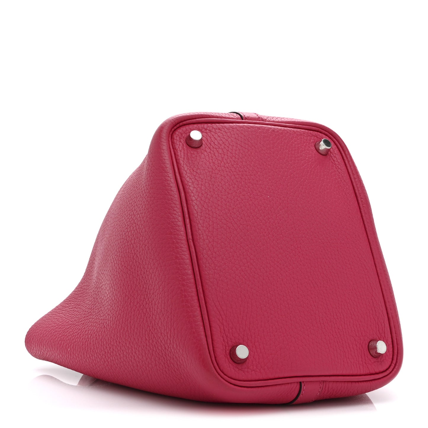 Taurillon Clemence Swift Eclat Picotin Lock 18 PM Rose Mexico Rouge De Coeur
