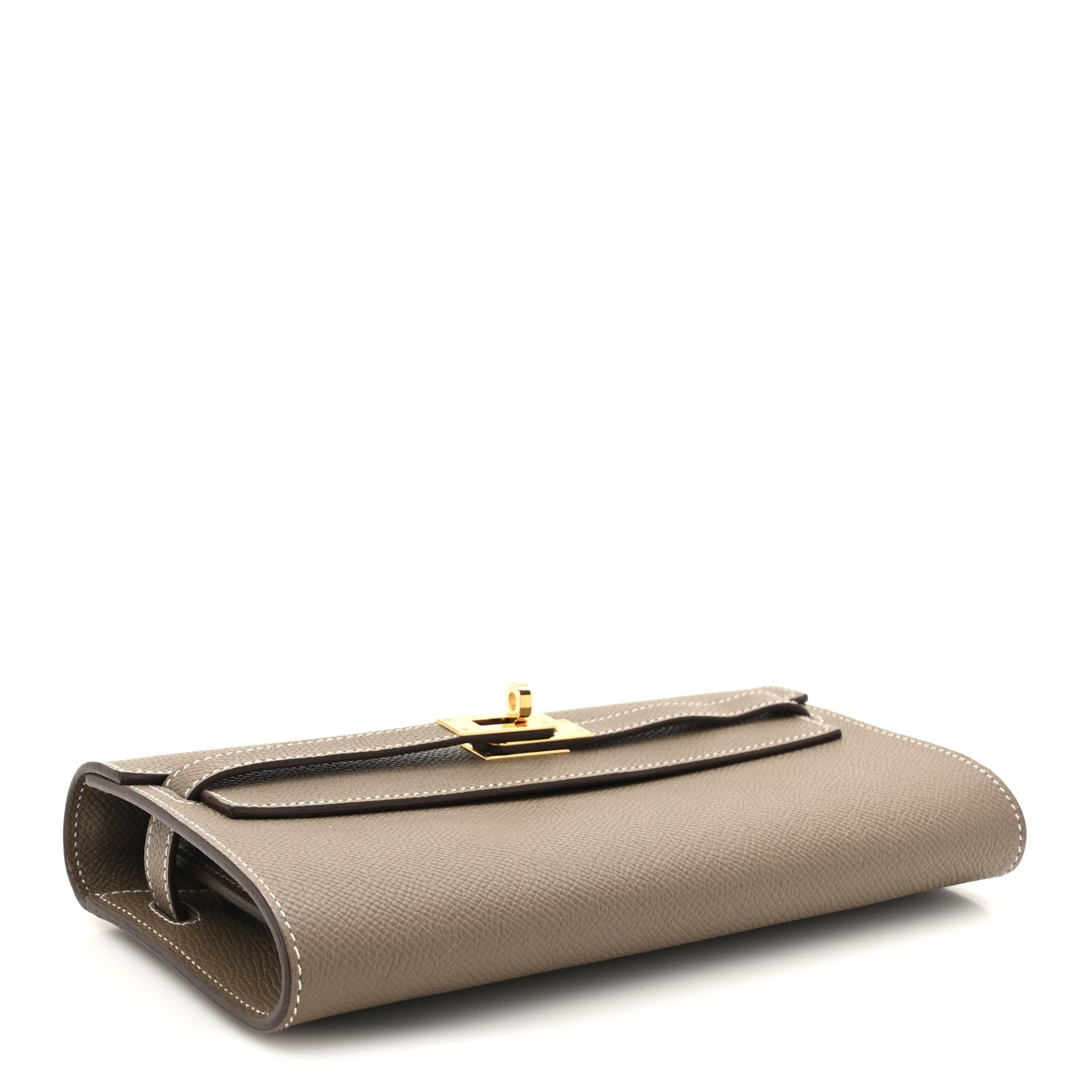Hermes Epsom Kelly Wallet To Go Etoupe 4 of 11