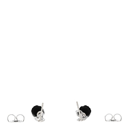 David Yurman Sterling Silver 18K Yellow Gold Black Onyx Figaro Drop Earrings 3 of 4