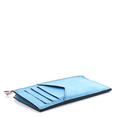 Louis Vuitton Taigarama Coin Card Holder Blue Lagoon 7 of 16