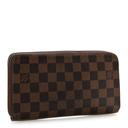 Louis Vuitton Damier Ebene Zippy Organizer Wallet 3 of 13