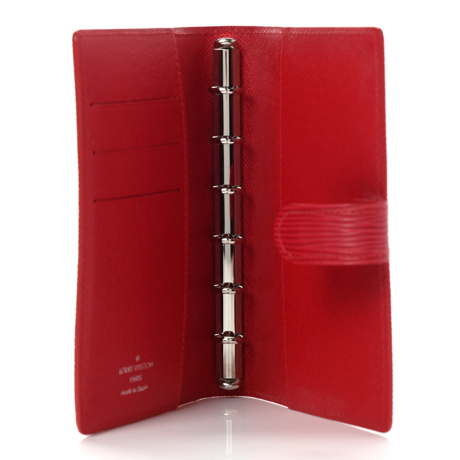 Louis Vuitton Epi Small Ring Agenda Cover Rouge 5 of 6