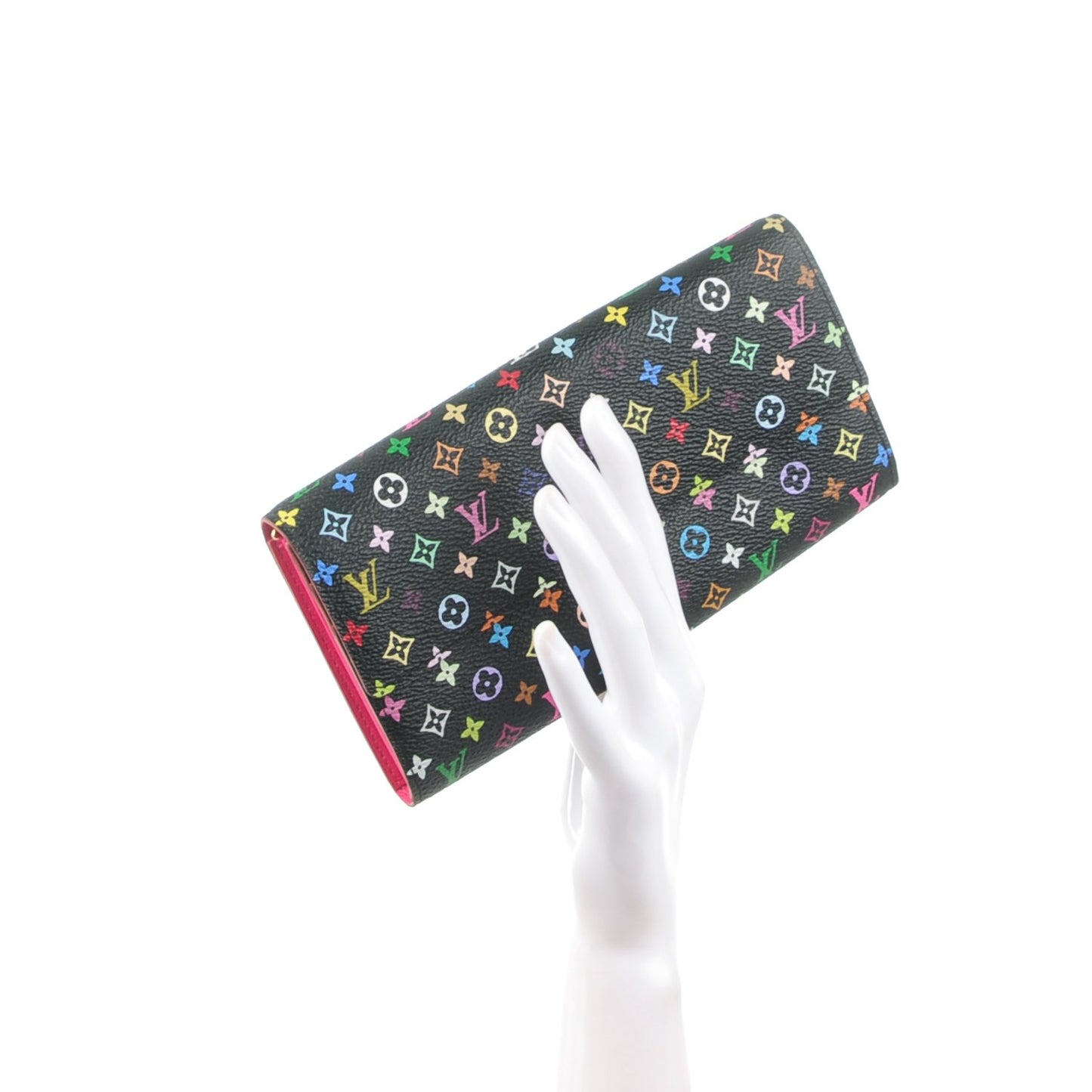 Monogram Multicolor Sarah Wallet Black Grenade