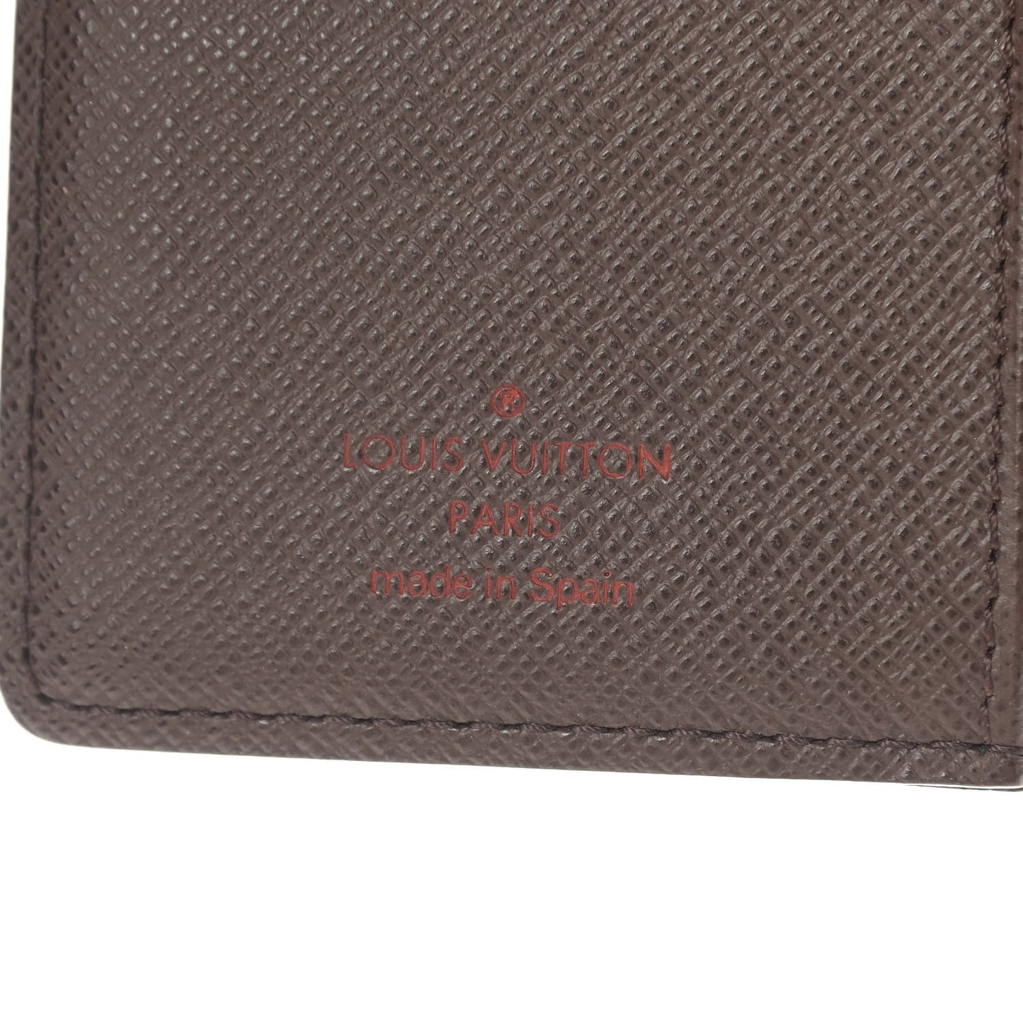Damier Ebene Small Ring Agenda Cover