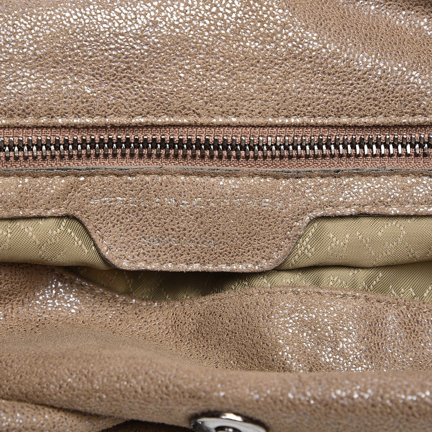 Stella McCartney Shaggy Deer Big Falabella Tote Taupe 7 of 8