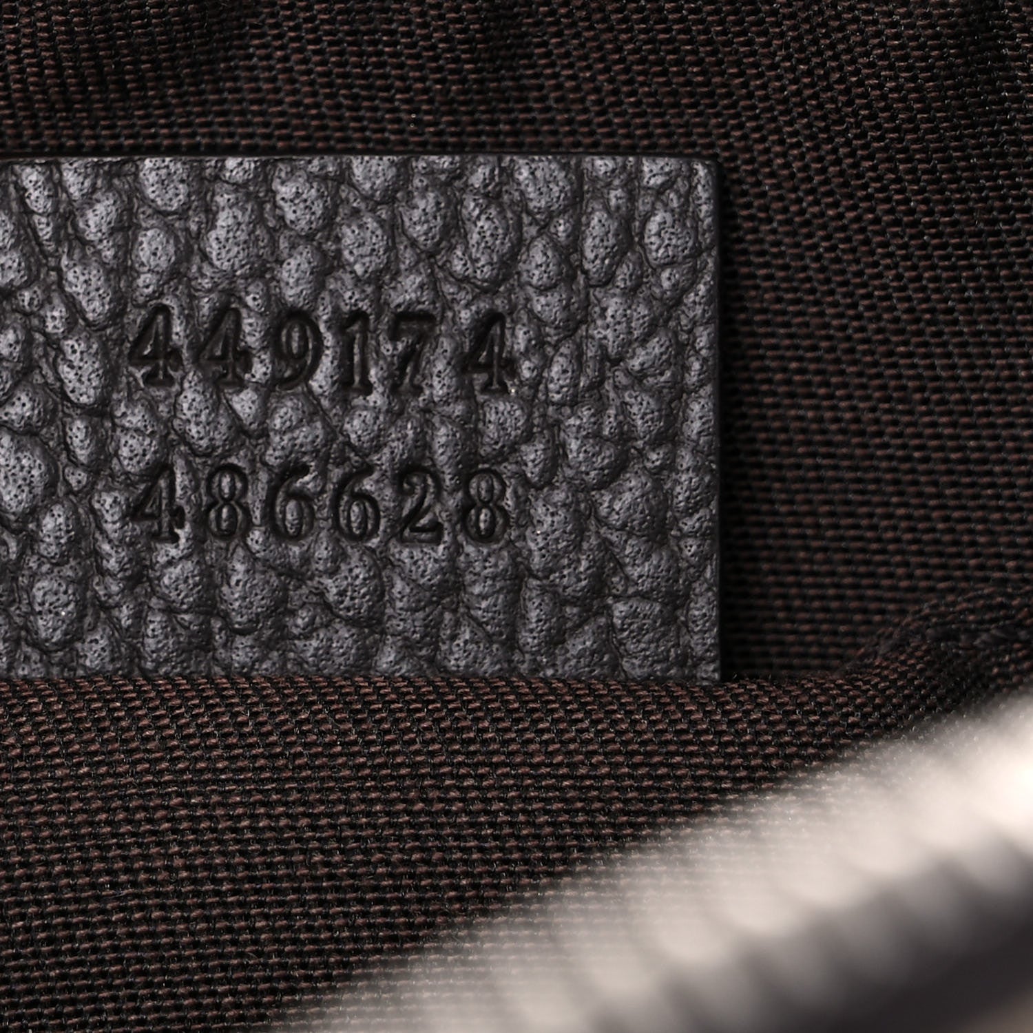 Gucci Monogram Belt Bag Dark Brown 7 of 9