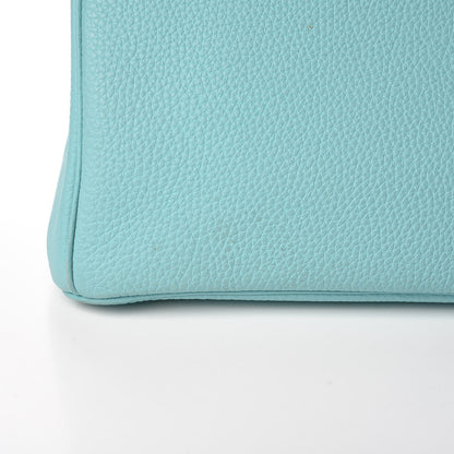 Hermes Togo Birkin 35 Bleu Atoll 38 of 48