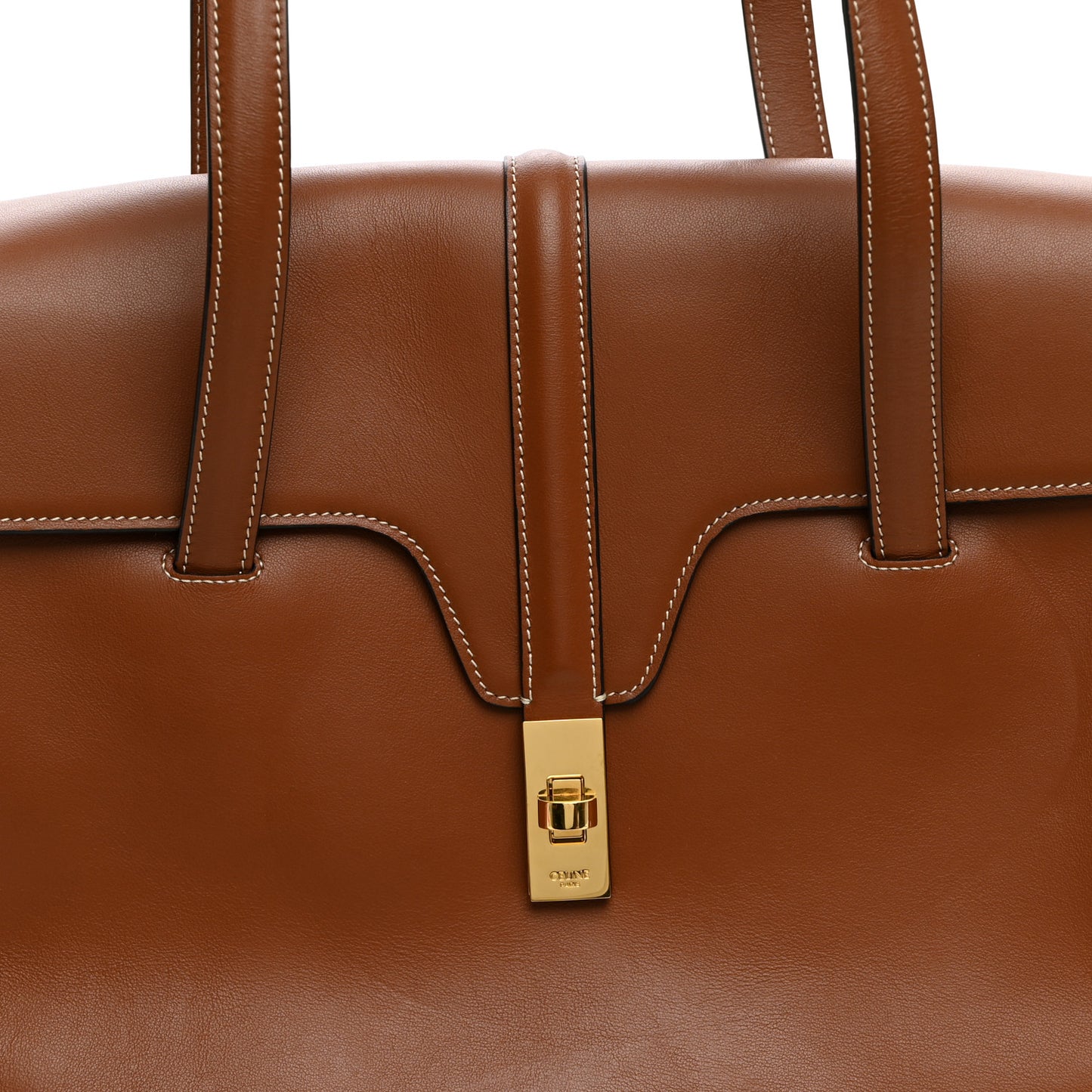 Smooth Calfskin Medium Soft 16 Bag Tan
