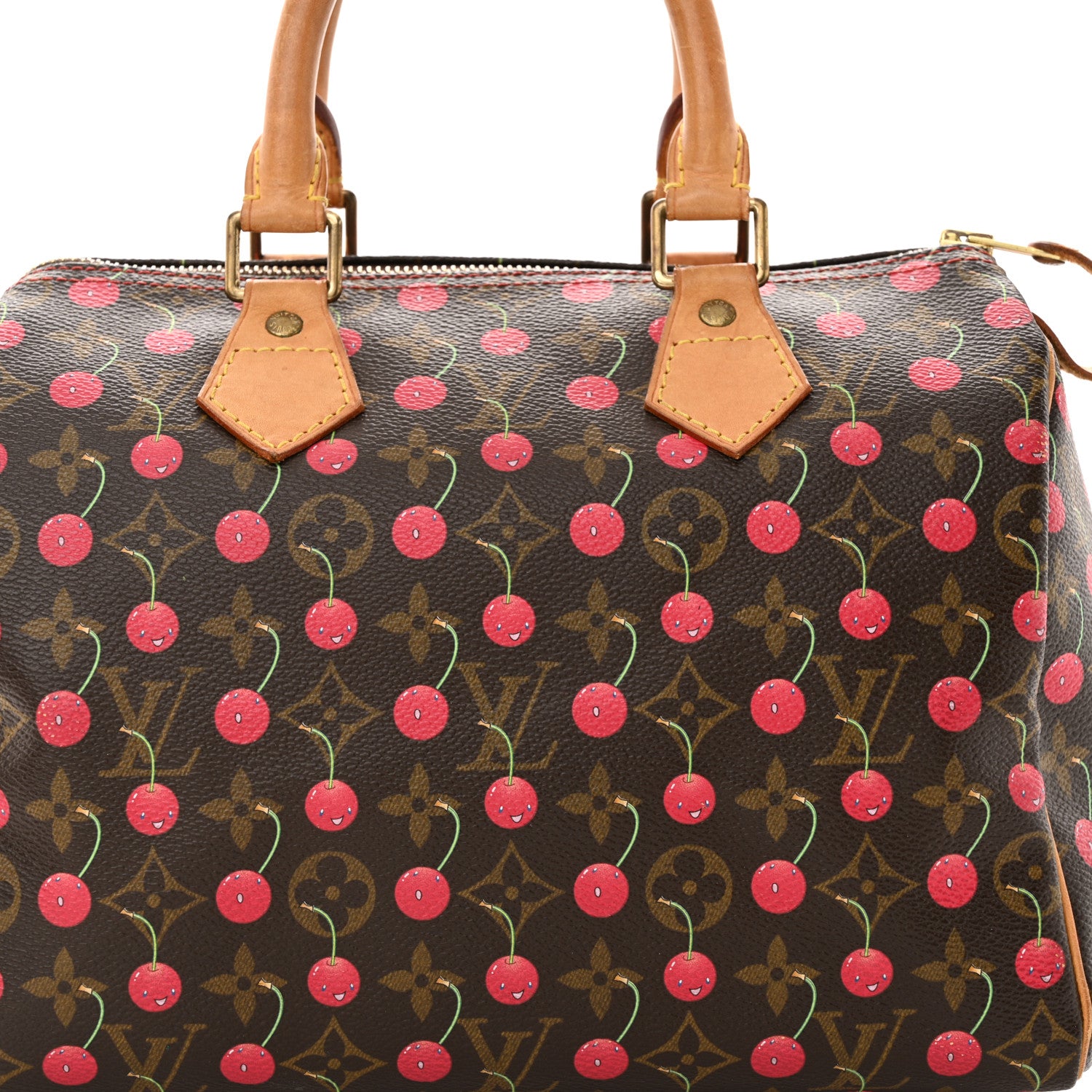 Louis Vuitton Monogram Cerises Speedy 25 8 of 21