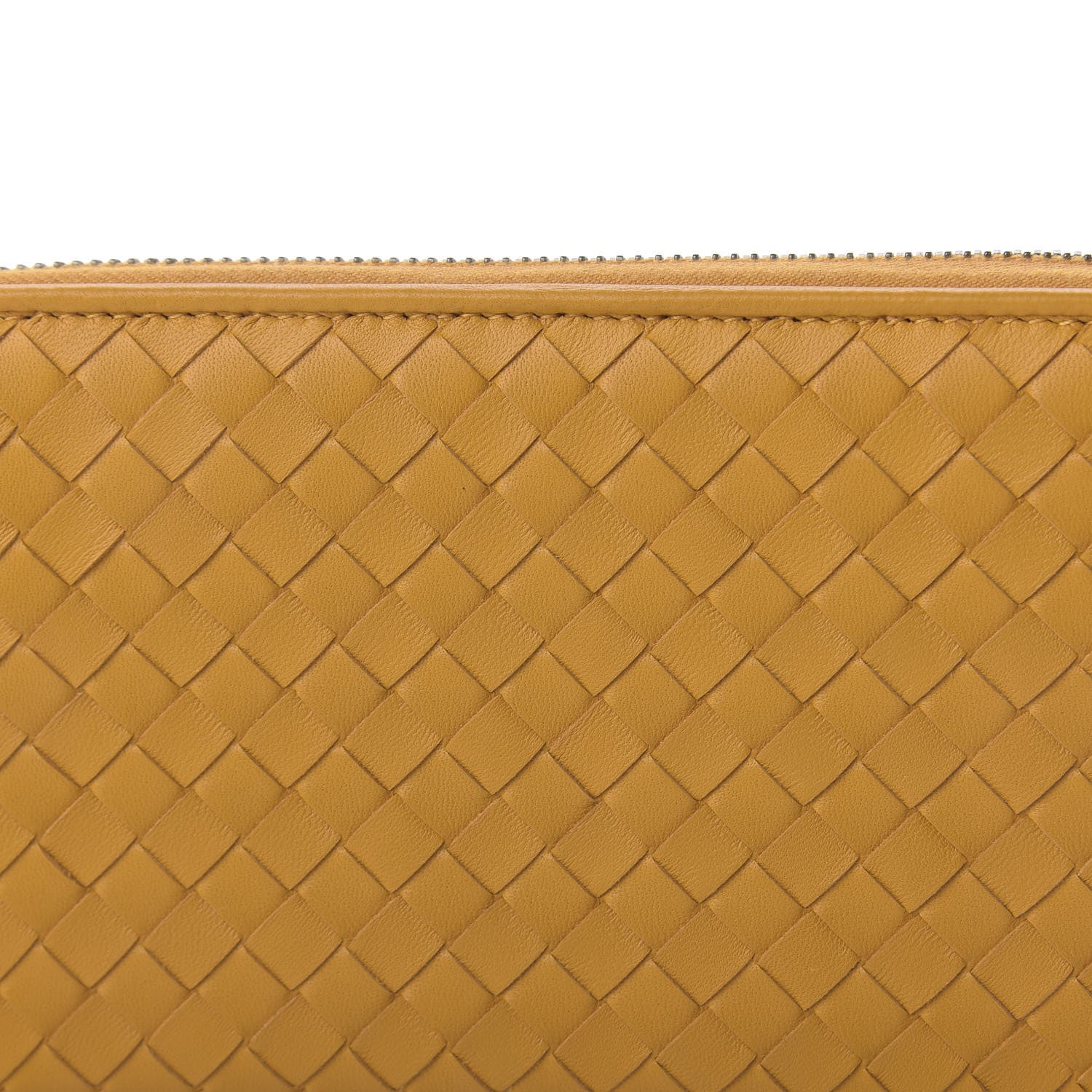 Bottega Veneta Nappa Intrecciato Zip Around Wallet Sunset 9 of 10