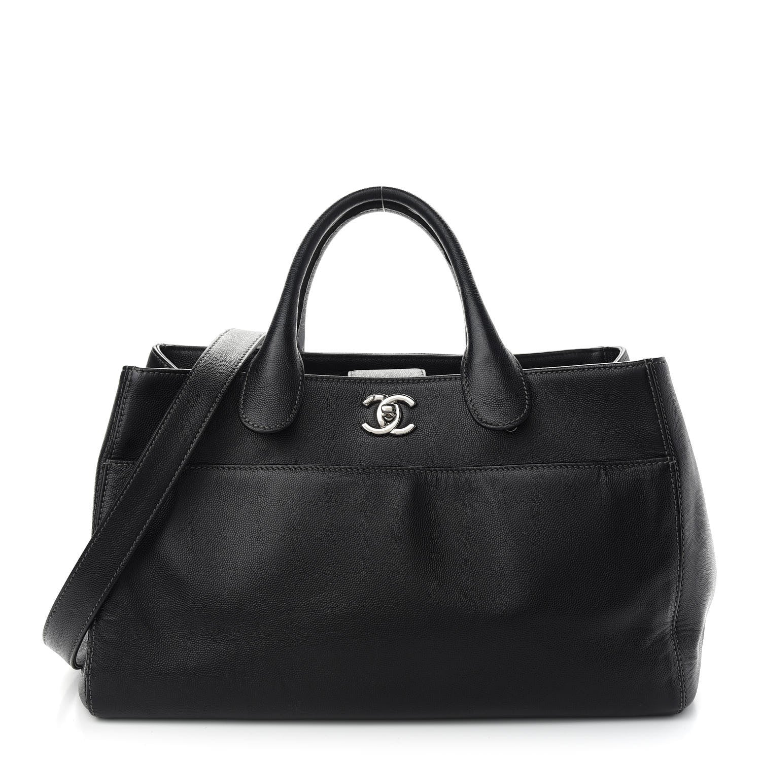 Chanel Caviar Cerf Executive Shopper Tote Black 1 of 14