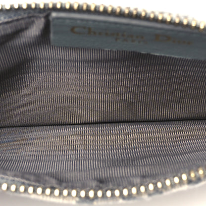 Christian Dior Oblique Saddle Chain Long Wallet Grey 9 of 13