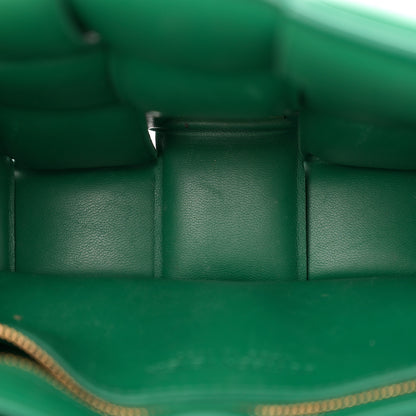 Bottega Veneta Nappa Maxi Intreccio Padded Cassette Crossbody Bag Racing Green 5 of 14