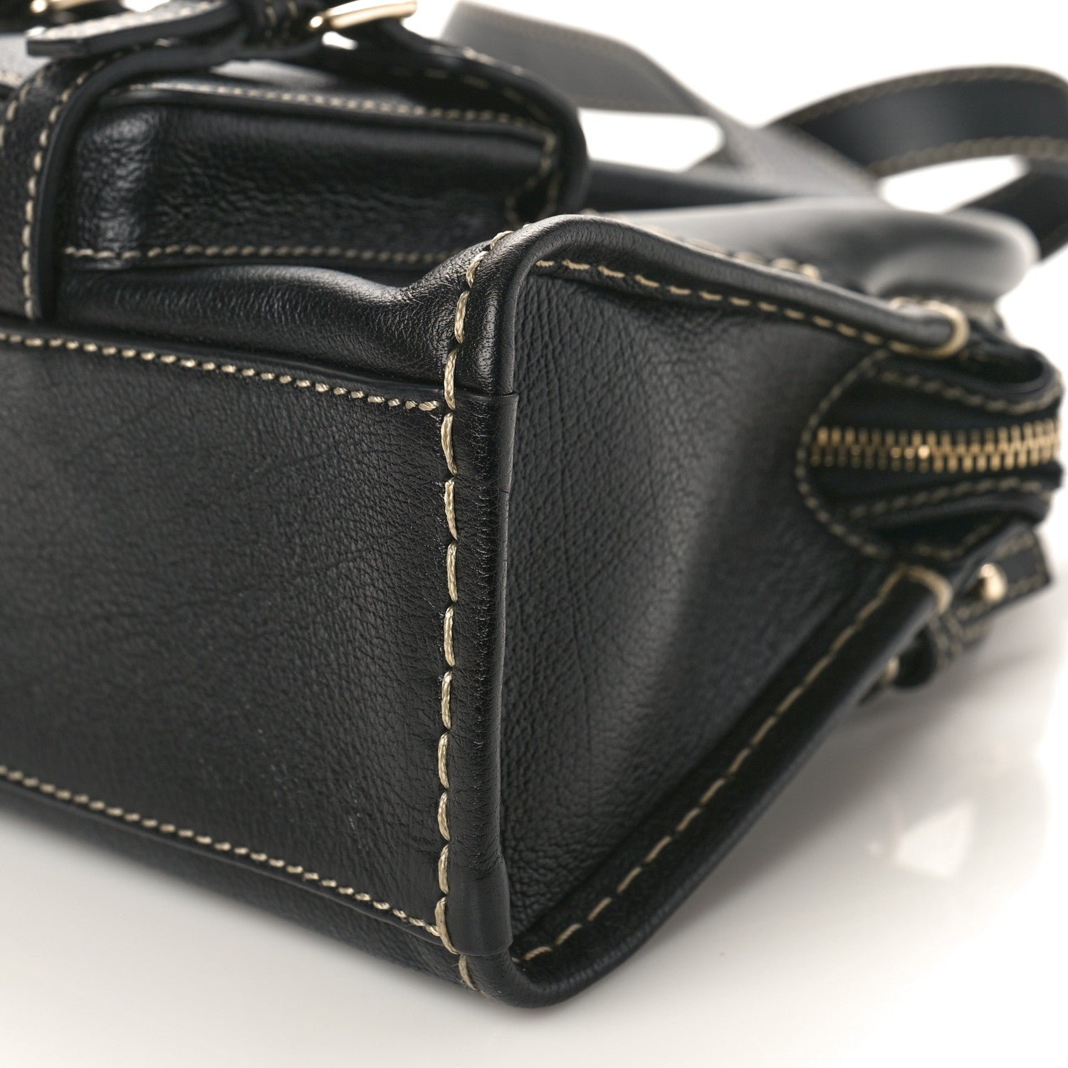 Chloe Buffalo Mini Edith Sepia Black 9 of 9