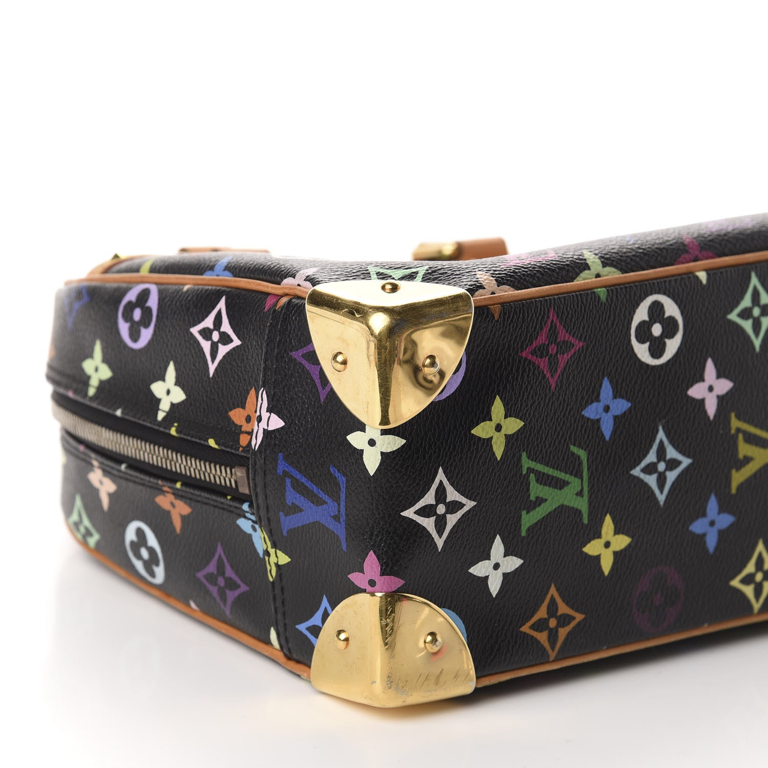 Louis Vuitton Monogram Multicolor Trouville Black 5 of 10