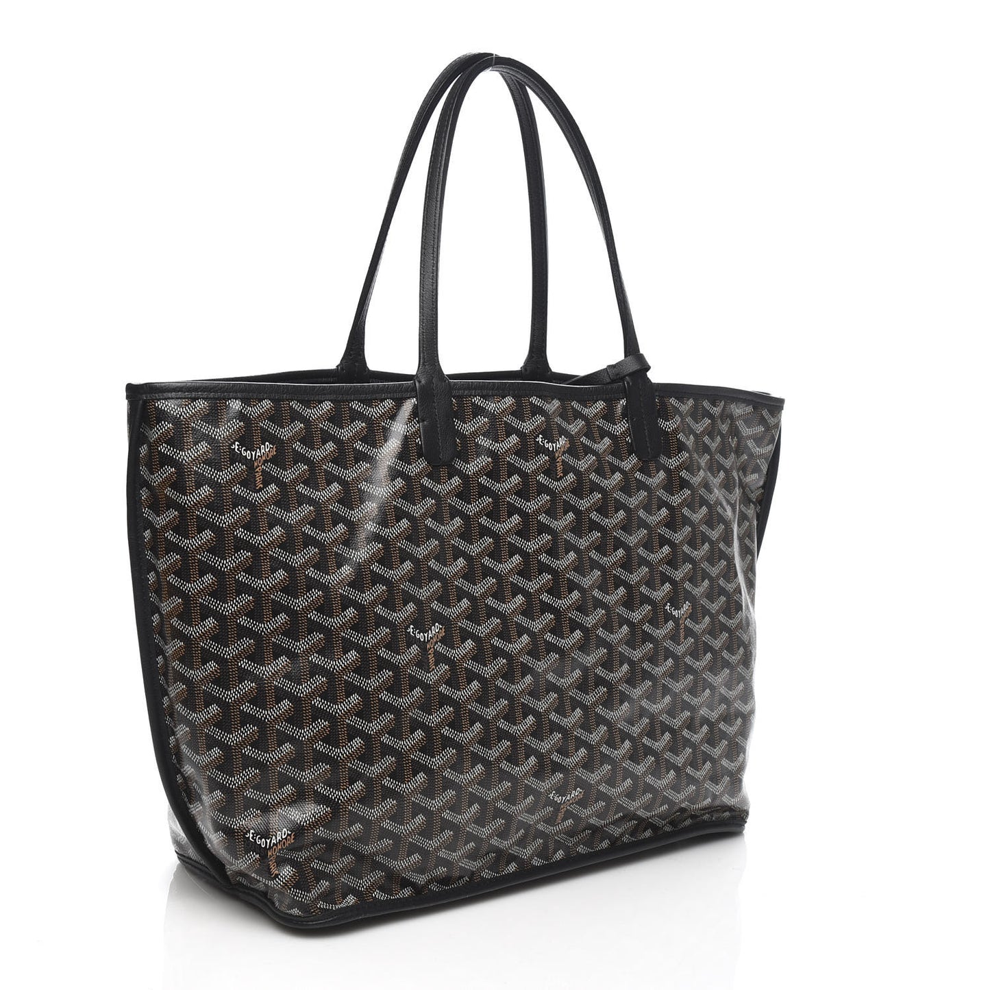 Goyardine Reversible Anjou PM Black