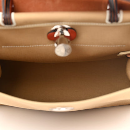 Hermes Vache Hunter Toile Officier Herbag Zip 31 PM Trench Cuivre 6 of 13
