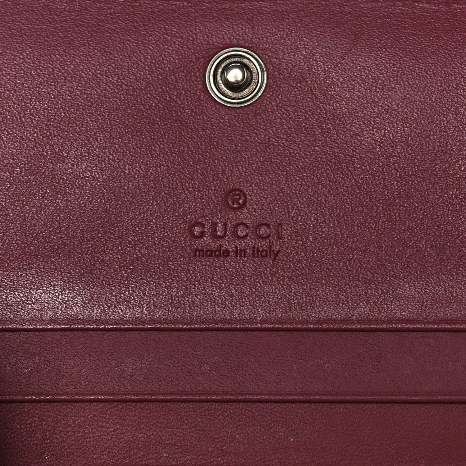 Gucci GG Supreme Monogram Blooms Card Case Beige Multicolor Dry Rose 6 of 12