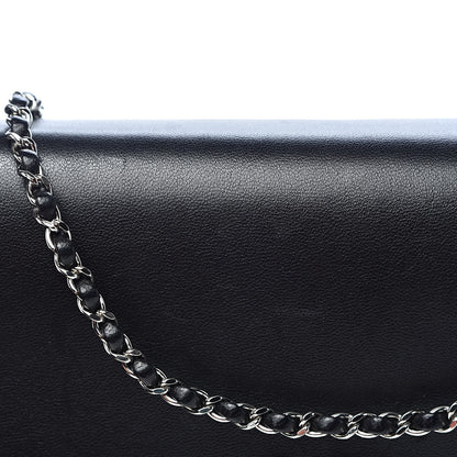 Chanel Lambskin Crystal Evening Clutch Black 11 of 18