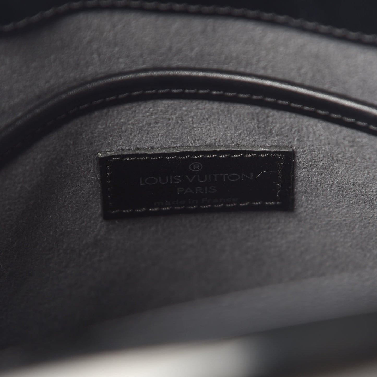 Epi Demi Lune Tote Black